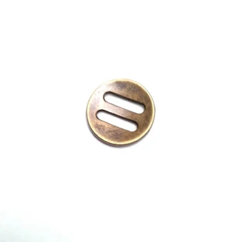18 mm - 30 Lignes Metal button with two holes E 356 18 mm - 30 Lignes Metal button with two holes E 356