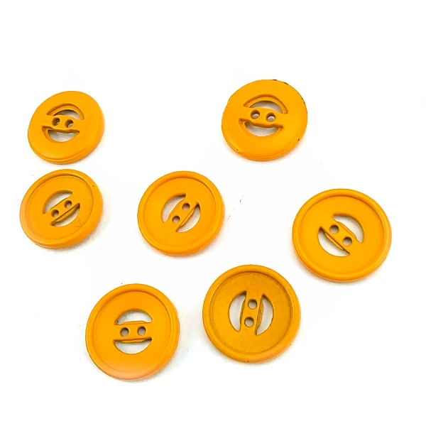 18 mm 2 Delikli Metal Düğme 30 lignes