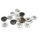 16 mm Two Hole Metal Button 26 lignes