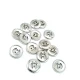 16 mm Two Hole Metal Button 26 lignes