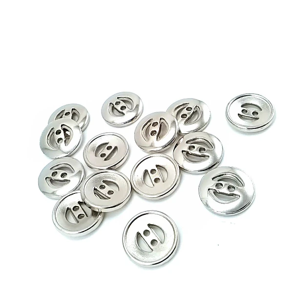 16 mm Two Hole Metal Button 26 lignes