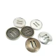 26 mm 2 Holes Metal Button 42 lignes