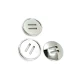 26 mm 2 Holes Metal Button 42 lignes