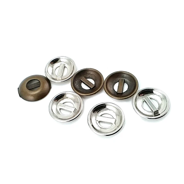 19 mm 2 Holes Metal Button 31 lignes