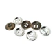 19 mm 2 Holes Metal Button 31 lignes