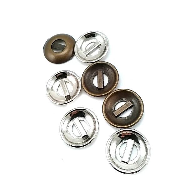 19 mm 2 Holes Metal Button 31 lignes