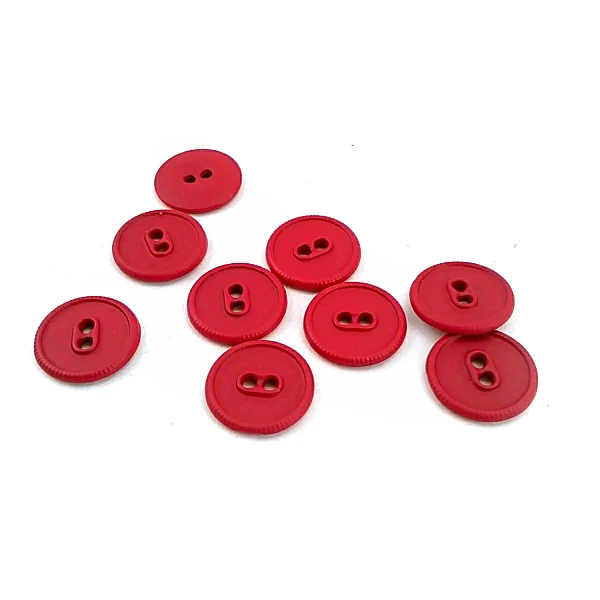 14 mm Sew-Through Button front and detail view