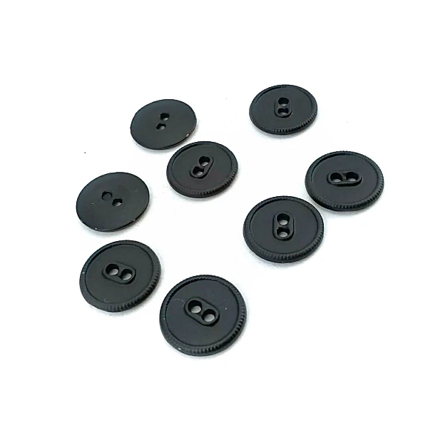 14 mm Sew-Through Button front and detail view