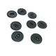 14 mm Sew-Through Button front and detail view