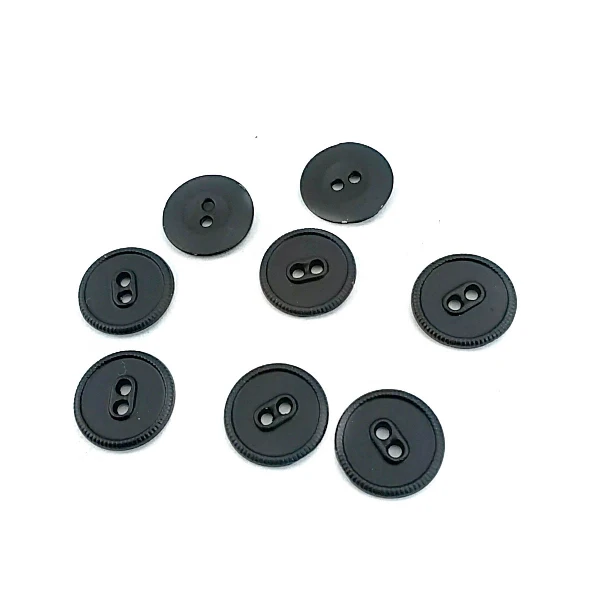 14 mm Sew-Through Button front and detail view