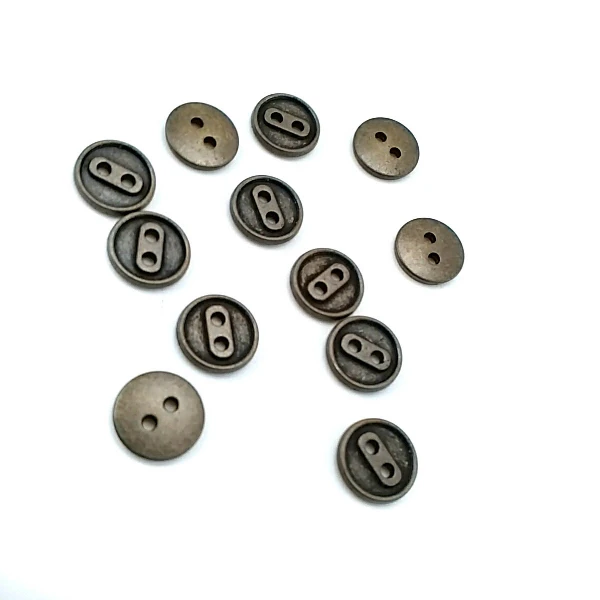 11 mm Button With Two Holes Aesthetically Designed