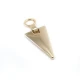 Zipper Pulls 40 mm Stylish Triangle Design B 183