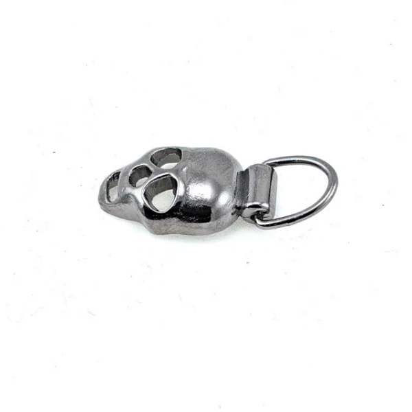 Fermuar Elciği Kuru Kafa Şekil 31 mm x 12 mm B 185
