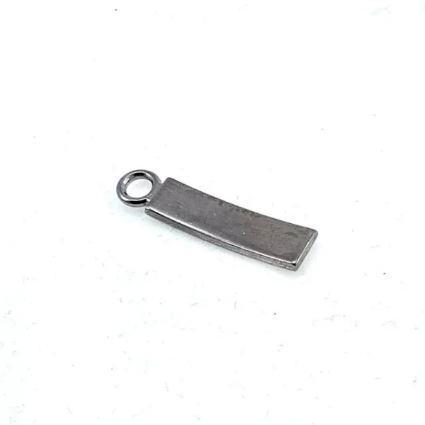 27 mm x 6 mm Fermuar Elcik - zamak metal