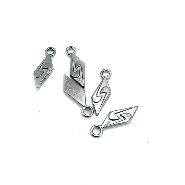 24 mm Fermuar Elciği ön ve detay görünümü