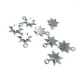 Double Layer Star Shaped Zipper Puller 16 mm