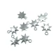 Double Layer Star Shaped Zipper Puller 16 mm