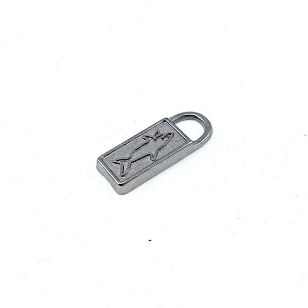 23 mm x 9 mm Zipper Puller Shark Printed