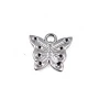 Zipper Puller 17 mm x 17 mm Butterfly Shaped E 1230