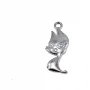 39 mm x 16 mm Zipper Puller Cat Design E 1239