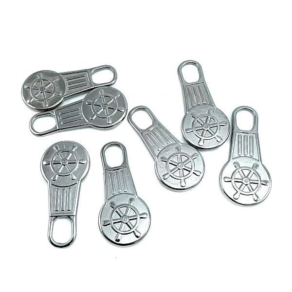34 mm Zipper Pull front and detail view