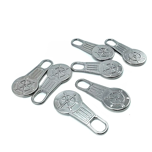 34 mm Zipper Pull front and detail view