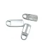 33 mm x 14 mm Zipper Pullers Sporty design