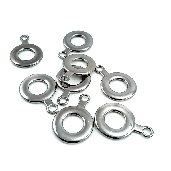 20 mm Zipper Pull front and detail view