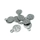 23 mm Zipper Pull front and detail view