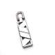 Zipper Pullers 3 cm for Bags and Clothing Zipper Pullers E 1708 Zipper Pullers 3 cm for Bags and Clothing Zipper Pullers E 1708