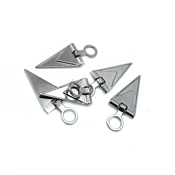 40 mm Zipper Pull front and detail view