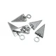 40 mm Zipper Pull front and detail view