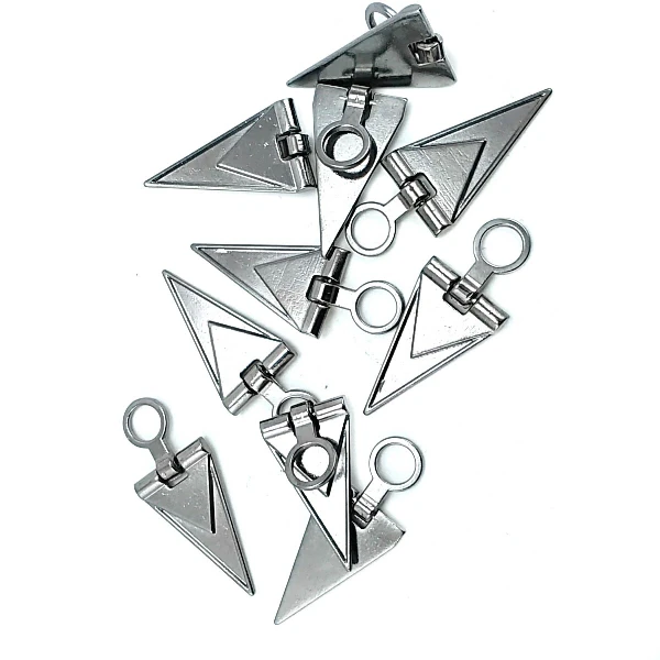 40 mm Zipper Pull front and detail view