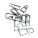 34 mm Zipper Pull front and detail view