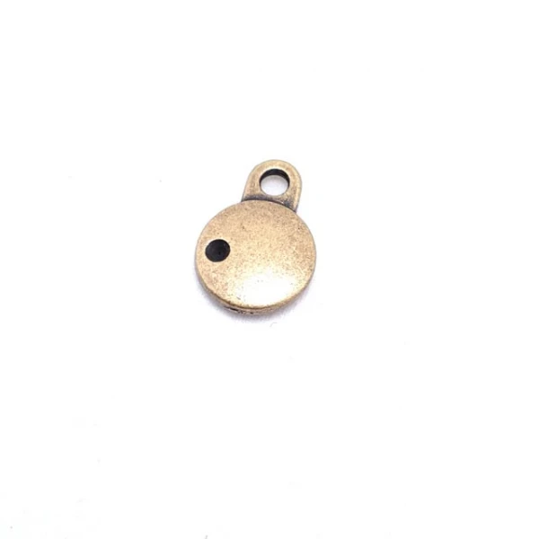 17 mm Zipper Pull front and detail view