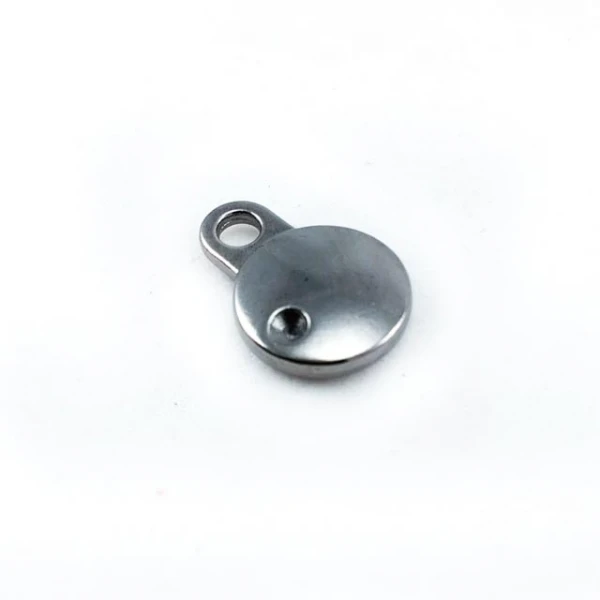 17 mm Zipper Pull front and detail view