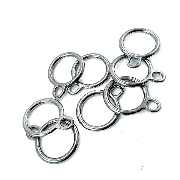 Fermuar Elciği  26 mm x 20 mm Halka Tasarımlı E 274