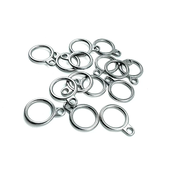 Fermuar Elciği 21 mm x 16 mm Halka E 312