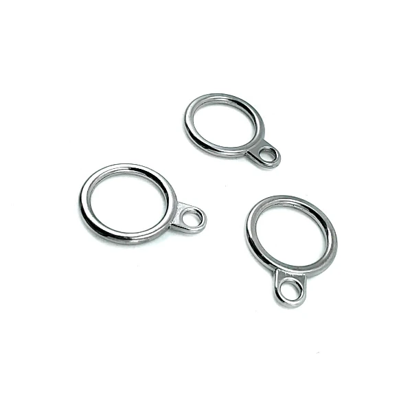 Fermuar Elciği 21 mm x 16 mm Halka E 312