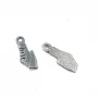 27 mm x 10 mm Desenli Fermuar Elciği  E 425