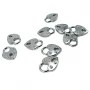 Fermuar Elciği Kalp Şekil 19 mm x 14 mm  E 475