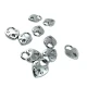 Fermuar Elciği Kalp Şekil 19 mm x 14 mm  E 475