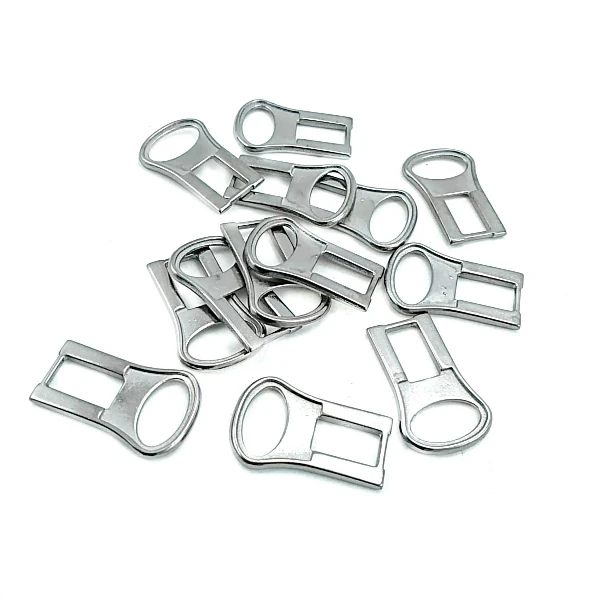 25 mm Fermuar Elciği ön ve detay görünümü
