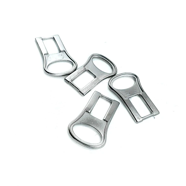 25 mm Fermuar Elciği ön ve detay görünümü