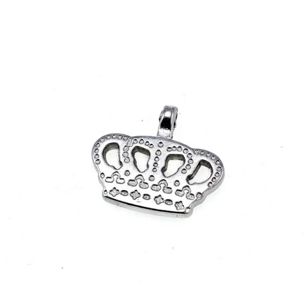 20 mm x 23 mm Crown Shaped Zipper Puller