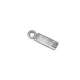 21 mm x 6 mm Sade Fermuar Elciği