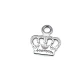 18 mm x 17 mm King Crown Shaped Zipper Puller