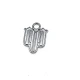17 mm Zipper Pull front and detail view