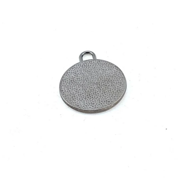 28 mm Enamel / Colored Zipper Pull front and detail view