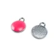20 mm Enamel / Colored Zipper Pull front and detail view